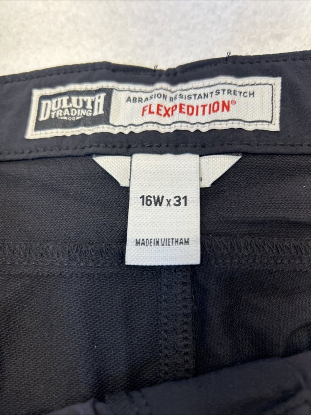 Duluth Trading Pants Women 16 x 31 Black Flexpedition Bootcut Water Repellent - Picture 3 of 12